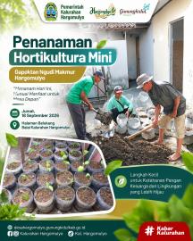 PENANAMAN HORTIKULTURA MINI GAPOKTAN NGUDI MAKMUR HARGOMULYO